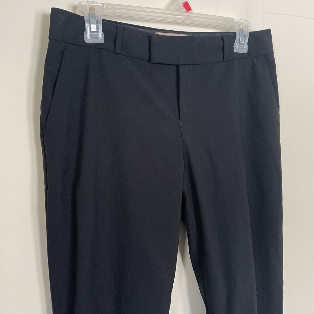 Banana Republic black dress pants Martin Fit wool blend petites women’s size 4P - Picture 4 of 11